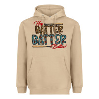 Mushroom hey batter batter batter Heavyweight Hoodie - CowhideDigitalArt