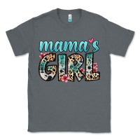 Charcoal Heather mama s girl Classic Tee - Zillion Design Studio