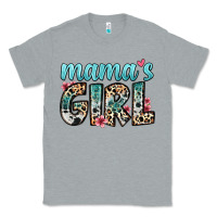 Heather Grey mama s girl Classic Tee - Zillion Design Studio