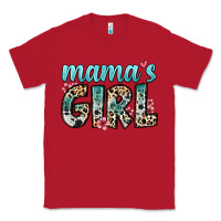 Red mama s girl Classic Tee - Zillion Design Studio