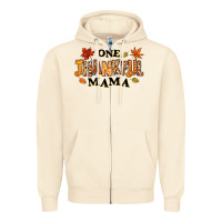 Sandshell one thankful mama Zipper Hoodie - texasbilliewilder