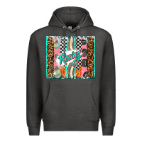 Charcoal Heather racing brushstroke Premium Hoodie - AdoDesignShop