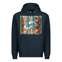 Navy racing brushstroke Premium Hoodie - AdoDesignShop