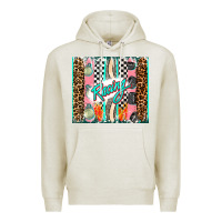 Oatmeal Heather racing brushstroke Premium Hoodie - AdoDesignShop