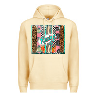 Pina Colada racing brushstroke Premium Hoodie - AdoDesignShop
