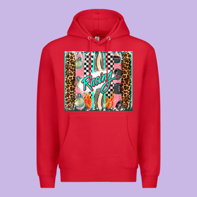 Racing Brushstroke Premium Hoodie Designed By Adodesignshop
