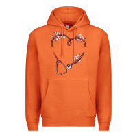Carrot custom heart stethoscope Premium Hoodie - MaliasSmallBusiness