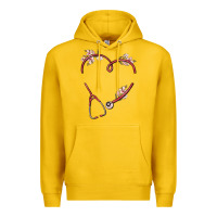 Lemon custom heart stethoscope Premium Hoodie - MaliasSmallBusiness