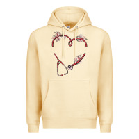 Pina Colada custom heart stethoscope Premium Hoodie - MaliasSmallBusiness