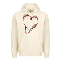 Tofu custom heart stethoscope Premium Hoodie - MaliasSmallBusiness