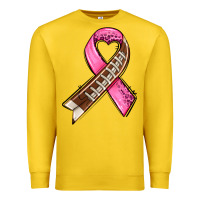 Lemon breast cancer sport ribbons Premium Sweatshirt - AdoDesignShop