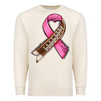 Sandshell breast cancer sport ribbons Premium Sweatshirt - AdoDesignShop