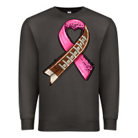 Smoke breast cancer sport ribbons Premium Sweatshirt - AdoDesignShop