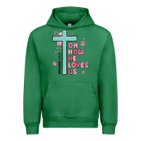 Emerald oh how he loves us ephesians 2 4 8 Urban Hoodie - MaliasSmallBusiness