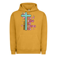 Pigment Peanut Butter oh how he loves us ephesians 2 4 8 Urban Hoodie - MaliasSmallBusiness