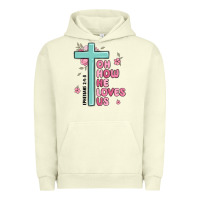 Pigment Pistachio oh how he loves us ephesians 2 4 8 Urban Hoodie - MaliasSmallBusiness