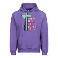 Tulip oh how he loves us ephesians 2 4 8 Urban Hoodie - MaliasSmallBusiness