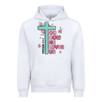 White oh how he loves us ephesians 2 4 8 Urban Hoodie - MaliasSmallBusiness