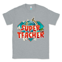Heather Grey super teacher Classic Tee - texasbilliewilder