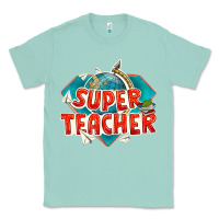 Seafoam super teacher Classic Tee - texasbilliewilder