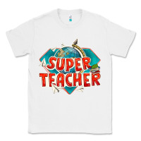 White super teacher Classic Tee - texasbilliewilder