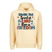 Pina Colada where the spirit of the lord is there is freedom Premium Hoodie - MaliasSmallBusiness