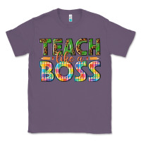 Lavender teach like a boss Classic Tee - texasbilliewilder