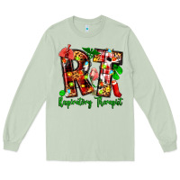 Matcha christmas respiratory therapist Long Sleeve Tee - Zillion Design Studio
