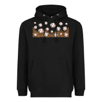 Black leopard baseball 16oz libbey glass Heavyweight Hoodie - HRA Design Shop