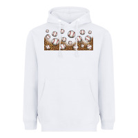 White leopard baseball 16oz libbey glass Heavyweight Hoodie - HRA Design Shop
