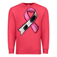 Cardinal breast cancer sport ribbons Premium Sweatshirt - AdoDesignShop