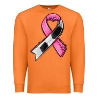 Carrot breast cancer sport ribbons Premium Sweatshirt - AdoDesignShop
