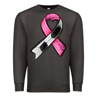 Smoke breast cancer sport ribbons Premium Sweatshirt - AdoDesignShop