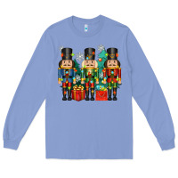 Colony Blue christmas natcrackers Long Sleeve Tee - Zillion Design Studio