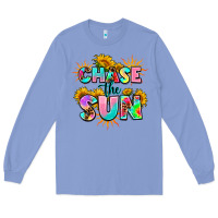 Colony Blue chase the sun Long Sleeve Tee - AdoDesignShop