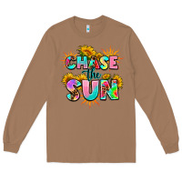 Toasted Coconut chase the sun Long Sleeve Tee - AdoDesignShop