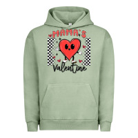 Pigment Oil Green mama's valentine Urban Hoodie - MaliasSmallBusiness