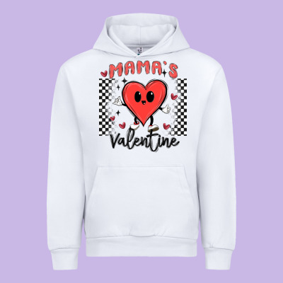 Mama's Valentine Urban Hoodie Designed By Maliassmallbusiness