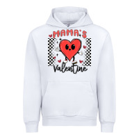 White mama's valentine Urban Hoodie - MaliasSmallBusiness