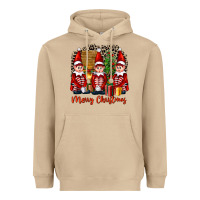 Mushroom Merry christmas elfs Heavyweight Hoodie - FaDigitalArtStudio