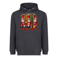 Smoke Merry christmas elfs Heavyweight Hoodie - FaDigitalArtStudio