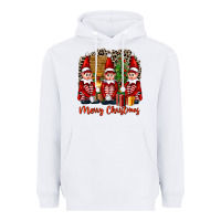 White Merry christmas elfs Heavyweight Hoodie - FaDigitalArtStudio