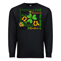 Black st patrick s day Premium Sweatshirt - Artiststas