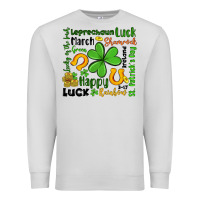 Dove Grey st patrick s day Premium Sweatshirt - Artiststas