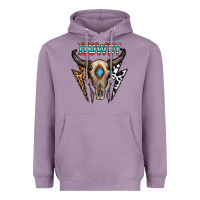 Howdy Boho Skull Heavyweight Hoodie | Teevron