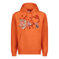 Carrot valentine's day stethoscope Premium Hoodie - MaliasSmallBusiness