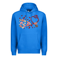 True Royal valentine's day stethoscope Premium Hoodie - MaliasSmallBusiness
