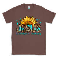 Chestnut jesus it s not religion it s a relationship Classic Tee - Zillion Design Studio