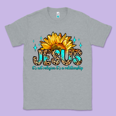 Jesus It S Not Religion It S A Relationship Classic Tee Designed By Zillion Design Studio