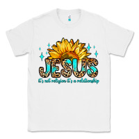 White jesus it s not religion it s a relationship Classic Tee - Zillion Design Studio